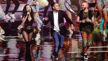 Sharlene se lució en los premios Soberano