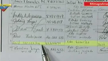 Diosdado Cabello: "El Picure" aparece firmando por el revocatorio (+Video)