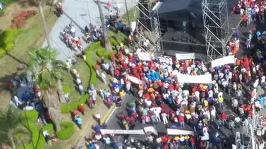 Motorizados y transportistas marchan desde Plaza Venezuela hasta Miraflores (+Ruta) Motorizados y transportistas marchan desde Plaza Venezuela hasta Miraflores (+Ruta)