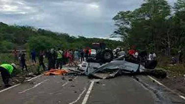 Mueren 9 turistas en un accidente de tránsito en el estado Anzoátegui