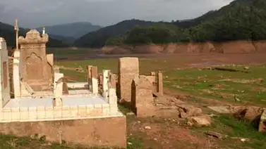 Emerge un pueblo en ruinas tras intensa sequía en Táchira (+fotos) Emerge un pueblo en ruinas tras intensa sequía en Táchira (+fotos)