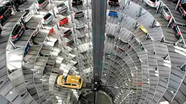 Estacionamientos robot, última moda en China Estacionamientos robot, última moda en China