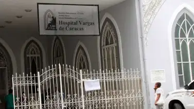 Hospital Vargas se inundó a causa de las lluvias de este martes Hospital Vargas se inundó a causa de las lluvias de este martes