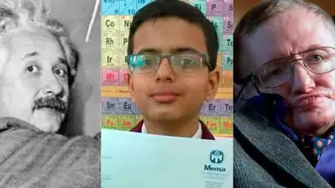 Este niño supera coeficiente intelectual de Albert Einstein y Stephen Hawking Este niño supera coeficiente intelectual de Albert Einstein y Stephen Hawking