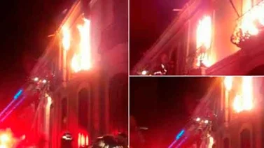 Controlado incendio en piñatería de plaza El Venezolano en Caracas
