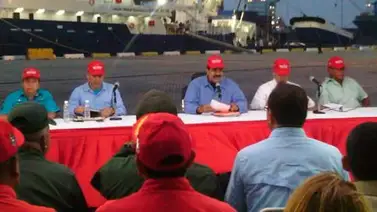 Presidente realizó jornada de trabajo con el motor pesquero Presidente realizó jornada de trabajo con el motor pesquero