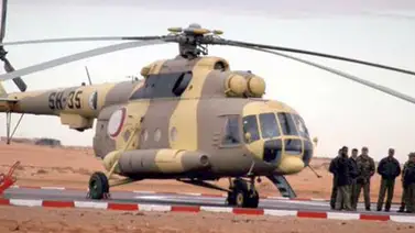 12 militares argelinos murieron tras estrellarse un helicóptero 12 militares argelinos murieron tras estrellarse un helicóptero