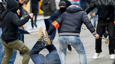 Disturbios en Bruselas durante las marchas en homenaje a las víctimas