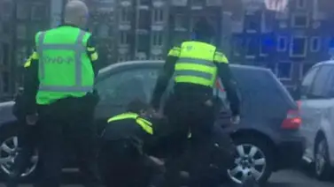 Reportan tiroteo cerca de la estación central de Ámsterdam Reportan tiroteo cerca de la estación central de Ámsterdam