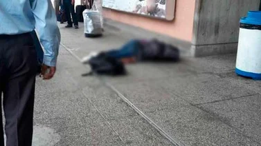 Cámara captó el momento en que asesinaron a un egipcio en Maiquetía (+Video)