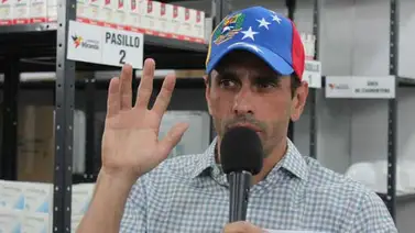 Capriles: Gobierno busca disfrazar crisis eléctrica Capriles: Gobierno busca disfrazar crisis eléctrica