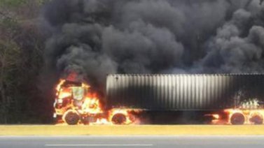 Gandola se incendió en la ARC