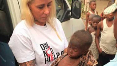 La conmovedora historia del "niño brujo" de Nigeria que fue salvado por una danesa