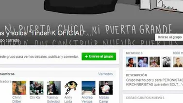 "Tinder K" el grupo que conecta almas gemelas kirchneristas