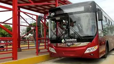 Reorganizarán paradas del sistema Transbolívar en San Félix Reorganizarán paradas del sistema Transbolívar en San Félix
