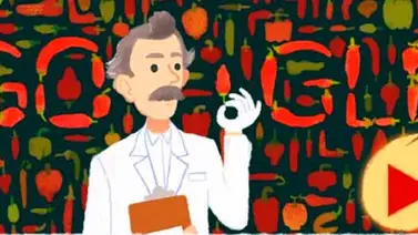 Google dedica su doodle a Wilbur Scoville Google dedica su doodle a Wilbur Scoville