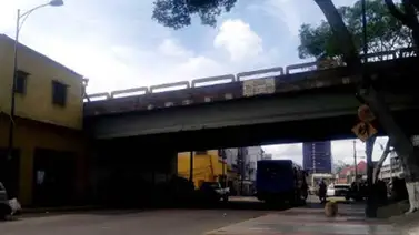 Reportan cierre de la salida del puente de San Agustín Reportan cierre de la salida del puente de San Agustín