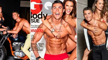 Cristiano Ronaldo y Alessandra Ambrosio muy hot para la Revista GQ (+Fotos)