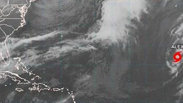 Tormenta subtropical Alex se forma en el Atlántico