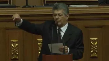 El primer discurso de Allup como presidente de la AN