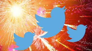 En Bruselas festejan el año nuevo a través de Twitter tras ausencia de pirotecnia