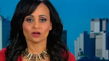 Vocera de Donald Trump genera polémicas por su particular collar de balas Vocera de Donald Trump genera polémicas por su particular collar de balas