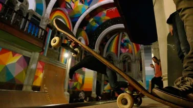 Esta iglesia se transformó en un "templo de skate" (+Fotos)