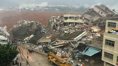 Deslave al sur de China deja 40 personas desaparecidos Deslave al sur de China deja 40 personas desaparecidos