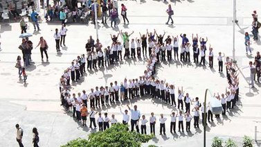 Niños de Sucre dibujan Petare como un lugar de paz