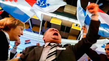 Primeros resultados en Croacia dan una clara ventaja a los conservadores Primeros resultados en Croacia dan una clara ventaja a los conservadores