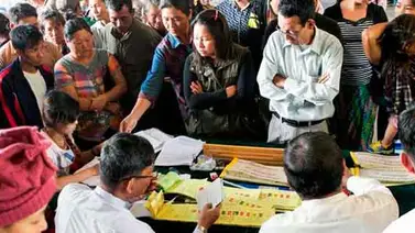 Abren colegios electorales en comicios legislativos de Birmania Abren colegios electorales en comicios legislativos de Birmania