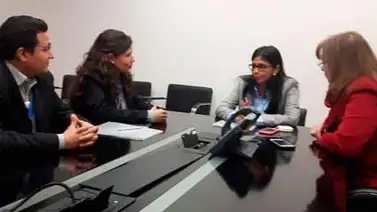 Delcy Rodríguez se reunió con trabajadores de Pdvsa Ecuador Delcy Rodríguez se reunió con trabajadores de Pdvsa Ecuador