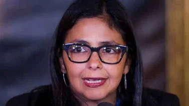 Delcy Rodríguez llegó a Quito para asistir a reunión sobre cambio climático de la Celac