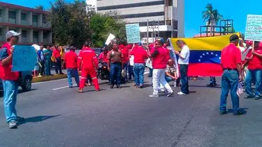 Trabajadores de Bolipuertos protestaron en Puerto Cabello Trabajadores de Bolipuertos protestaron en Puerto Cabello