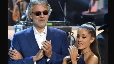 Ariana Grande hará un dueto con Andrea Bocelli (+Audio) Ariana Grande hará un dueto con Andrea Bocelli (+Audio)