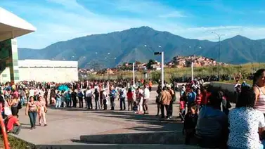 Protesta en La Dolorita colapsa sistema del Metro Cable en Petare Protesta en La Dolorita colapsa sistema del Metro Cable en Petare