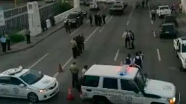 Lanzaron granada a funcionarios y civiles en Las Mercedes Lanzaron granada a funcionarios y civiles en Las Mercedes