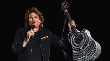 Carlos Vives subastará guitarra decorada con cristales Swarovski Carlos Vives subastará guitarra decorada con cristales Swarovski