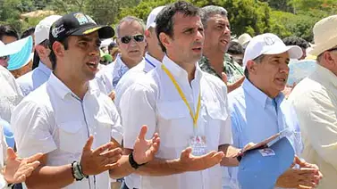 Sebin siguió a Capriles en Margarita Sebin siguió a Capriles en Margarita