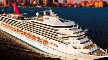 Un crucero Carnival tuvo que ser evacuado por incendio Un crucero Carnival tuvo que ser evacuado por incendio