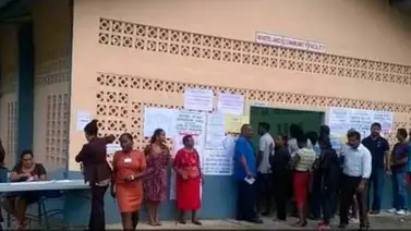Comienza jornada electoral en Trinidad y Tobago Comienza jornada electoral en Trinidad y Tobago