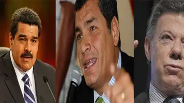 Correa plantea reunión bilateral entre Santos y Maduro Correa plantea reunión bilateral entre Santos y Maduro