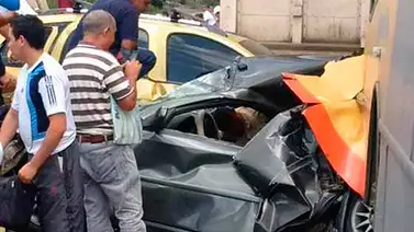 Reportan accidente múltiple en la ARC Reportan accidente múltiple en la ARC
