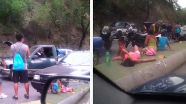 Cuádruple choque dejó varios heridos en la Caracas – La Guaira