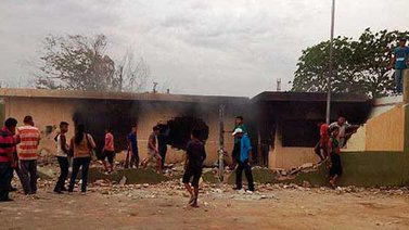 Incendiaron comando de la Guardia Nacional en el Zulia