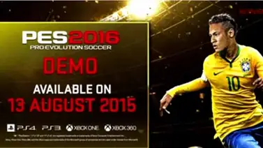 Konami publicó el tráiler del juego PES 2016 Konami publicó el tráiler del juego PES 2016