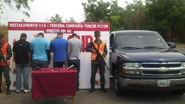 Capturan a integrantes de la banda Los Pegadores