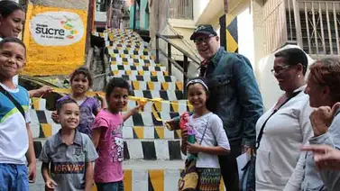 Alcaldía de Sucre recupera espacios y les da valor artístico Alcaldía de Sucre recupera espacios y les da valor artístico