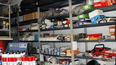Venderán más de siete mil repuestos para motos Venderán más de siete mil repuestos para motos
