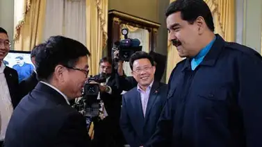 Nicolás Maduro se reunió con empresarios chinos Nicolás Maduro se reunió con empresarios chinos